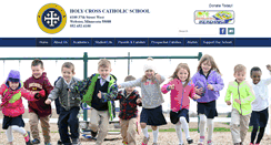 Desktop Screenshot of holycrossschool.net